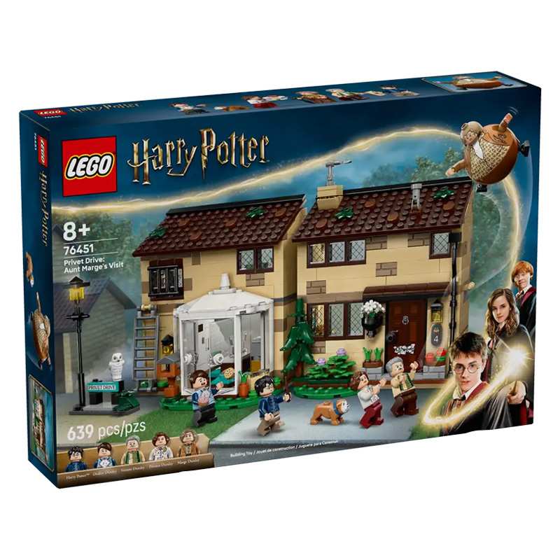 Lego Harry Potter 76451 Privet Drive: Visita De La Tia Marge