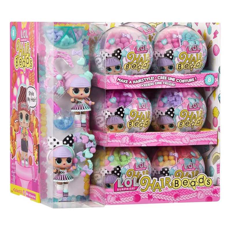 Mga Entertainment  511212 L.O.L. Surprise Hair Beads Tots