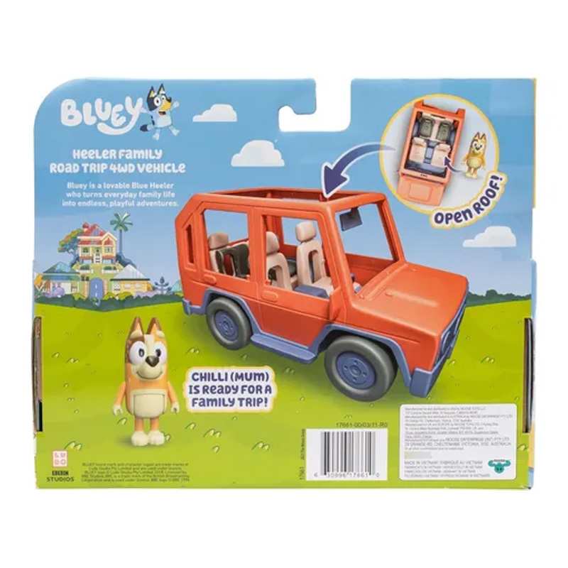 Boing Toys Bluey 17661 S11 VehÕculo Heeler 4Wd Familiar
