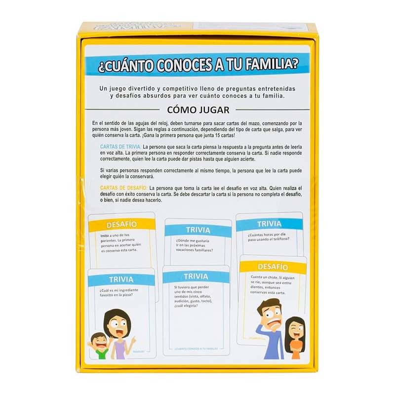 Boing Toys  91060 ËCuànto Conoces A Tu Familia? - Juego