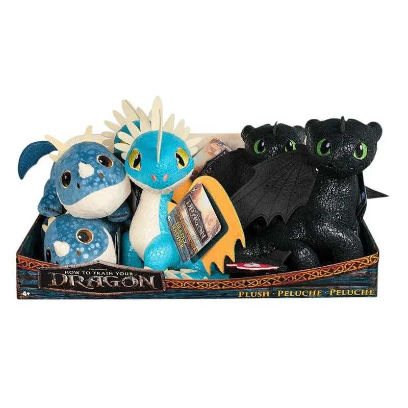 "Boing Toys CÑmo Entrenar A Tu DragÑn 6072912 Httyd 4 Peluche 8"" Surtido"