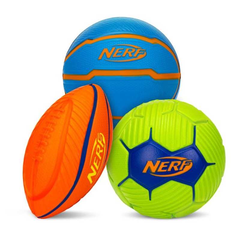 Franklin Sport  82161 Pelotas De Espuma Nerf Micro - Paquete De 3