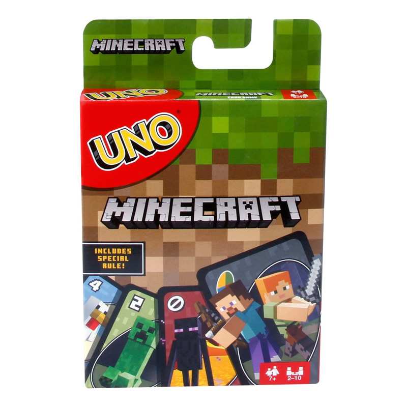 Mattel Uno Fpd61 Uno  Minecraft