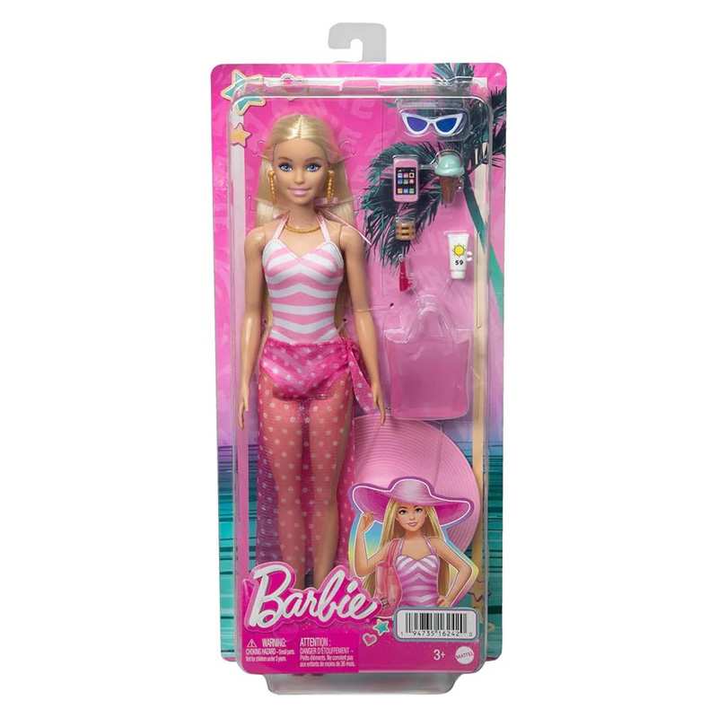 Mattel Barbie Hpl73 Muneca  De Playa Deluxe