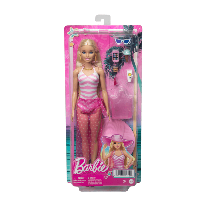 Mattel Barbie Hpl73 Muneca  De Playa Deluxe