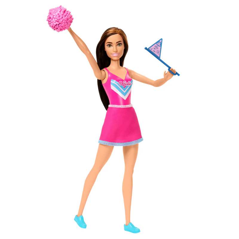 Mattel Barbie Hxc35 Muneca  Porrista Con Accesorios