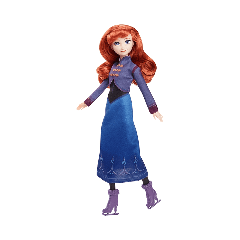 Mattel Frozen Jbg54 Muneca Anna Con Patines De Hielo