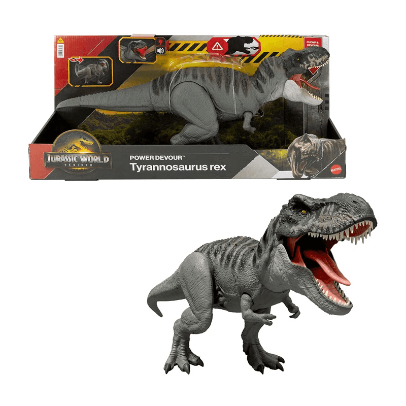 Mattel Jurassic World Jch02 Dinosaurio Tyrannosaurus Rex Con Funciones Especiales