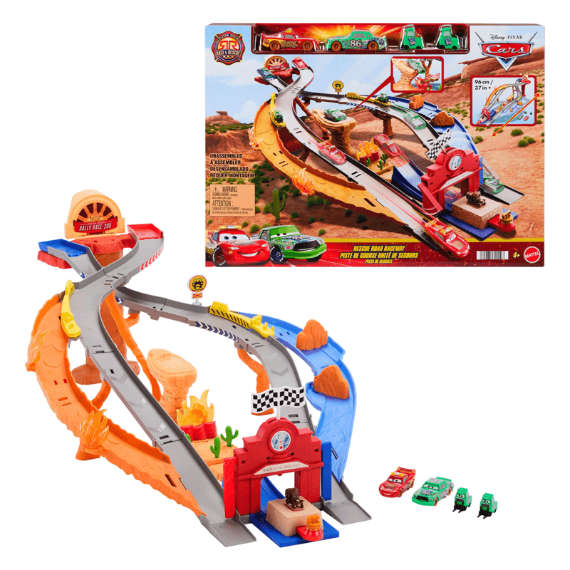 Mattel Hot Wheels Jfl57 Cars Set De Juego Radiator Spings