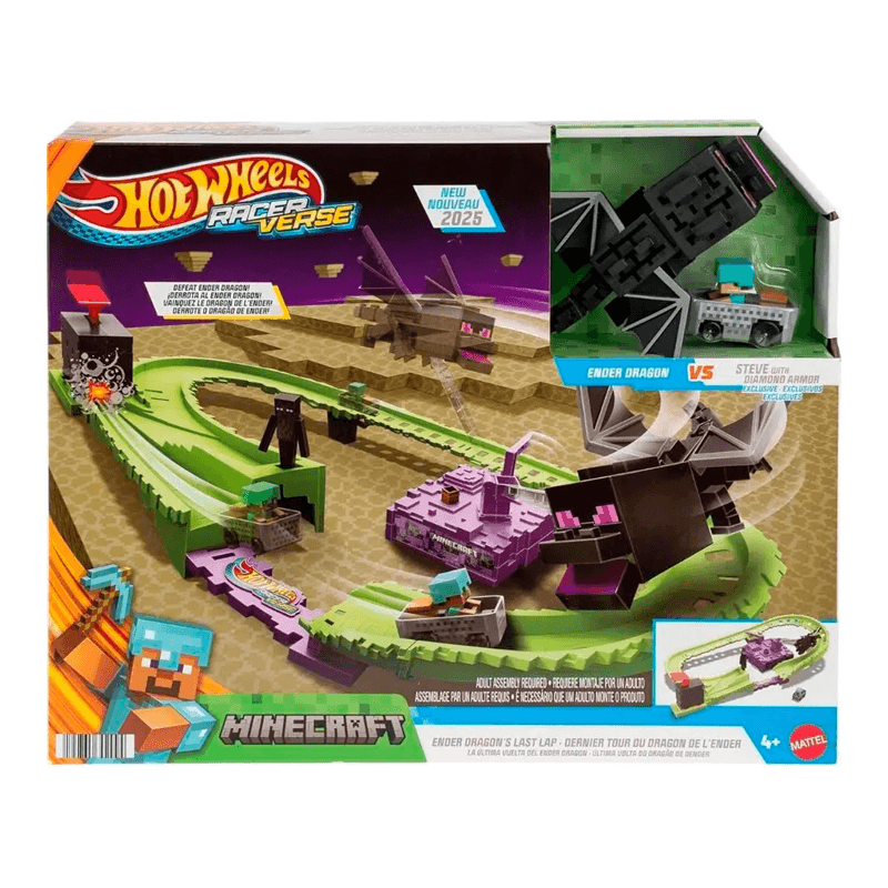 Mattel Hot Wheels Jfp34  Pista Minecraft