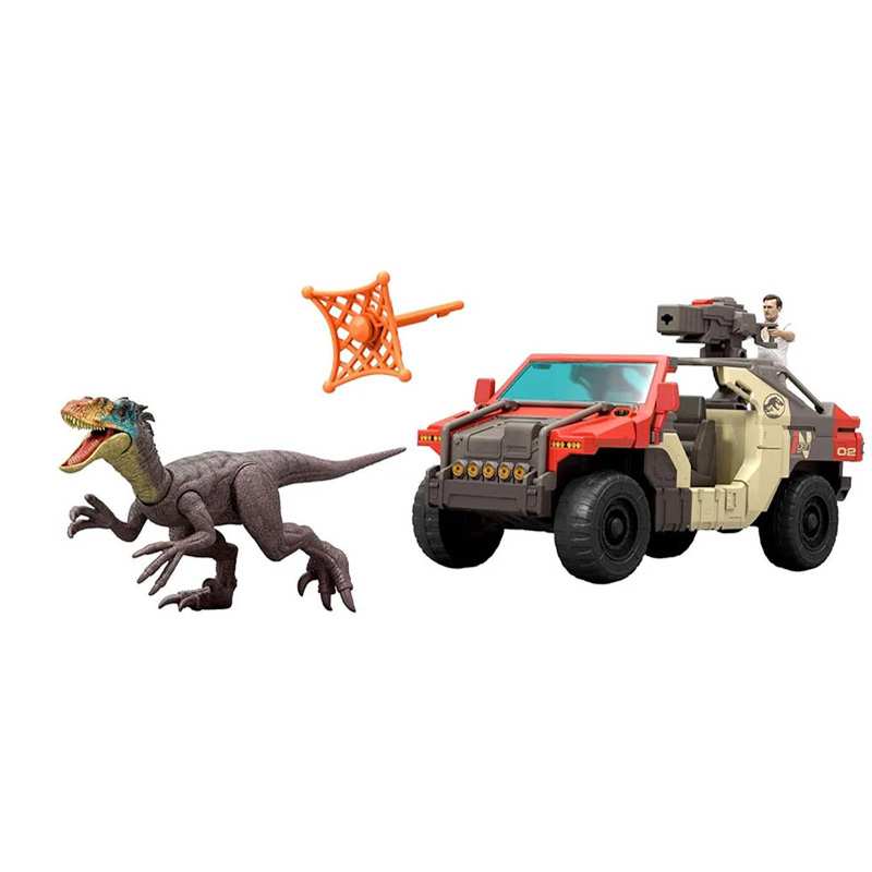 Mattel Jurassic World Jgb59 Jurassic World Vehiculo Con Figura