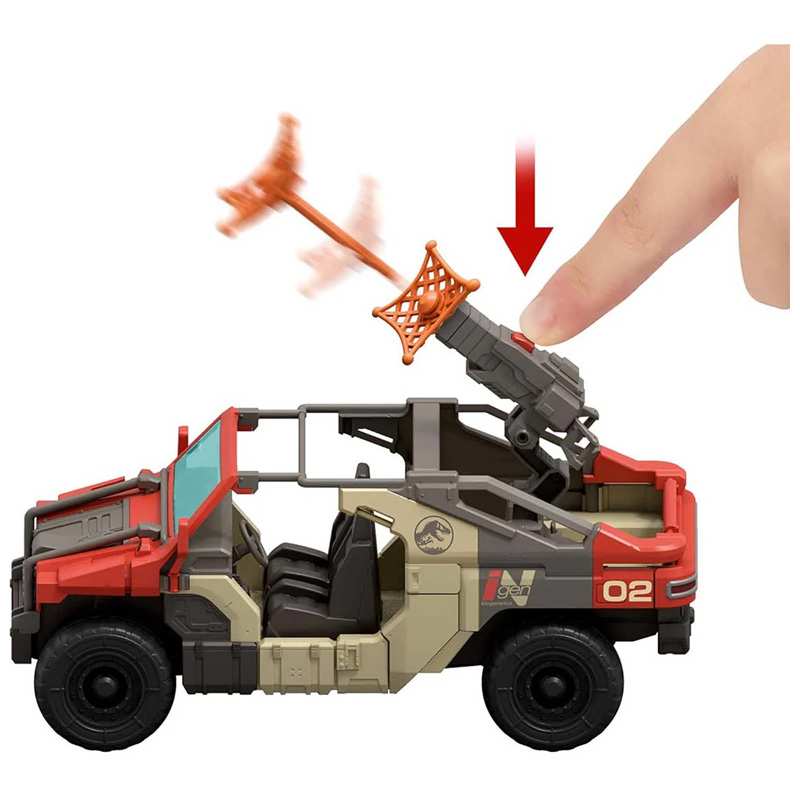 Mattel Jurassic World Jgb59 Jurassic World Vehiculo Con Figura
