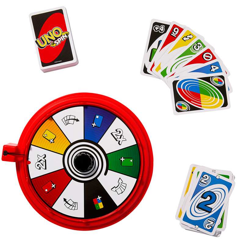 Mattel Uno Jgr00 Uno Spin