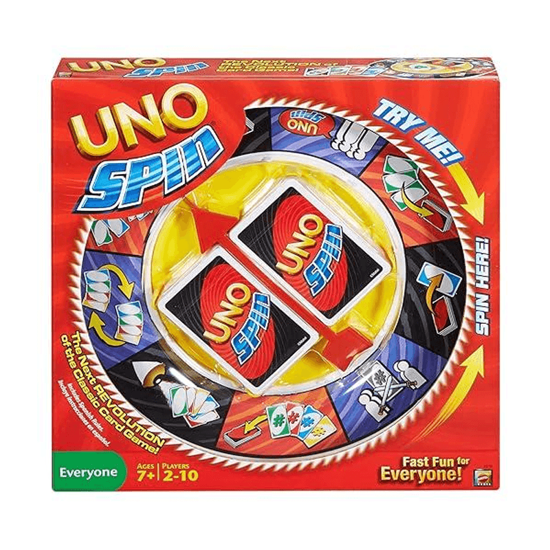 Mattel Uno Jgr00 Uno Spin