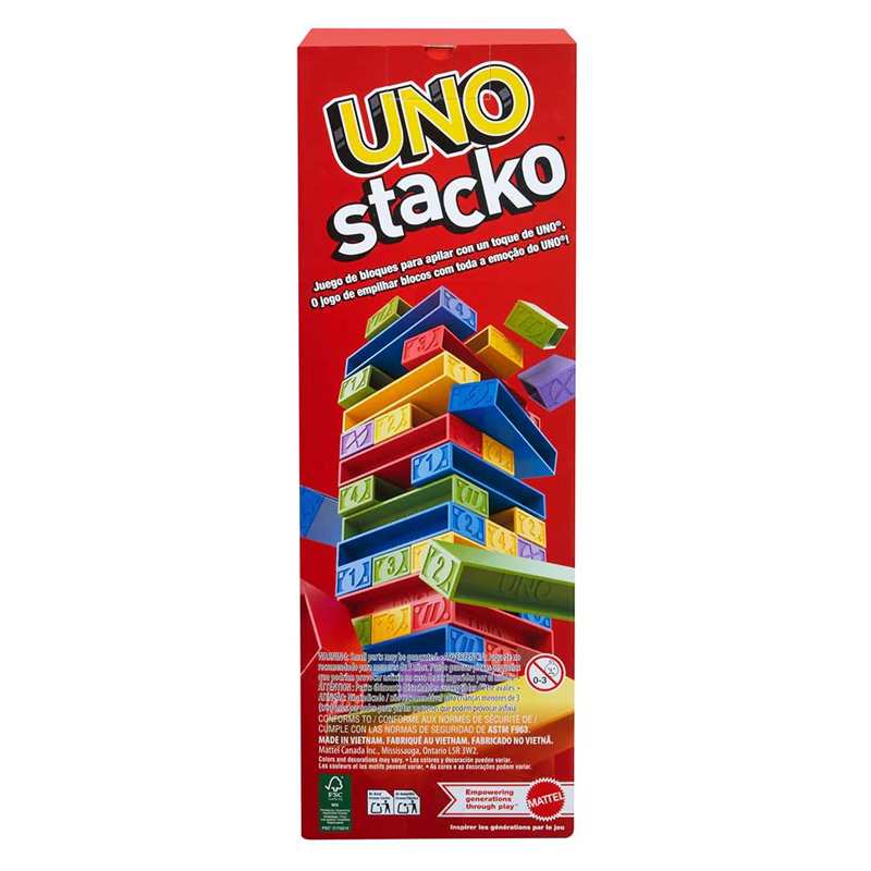 Mattel Uno Jgt89 Uno Stacko