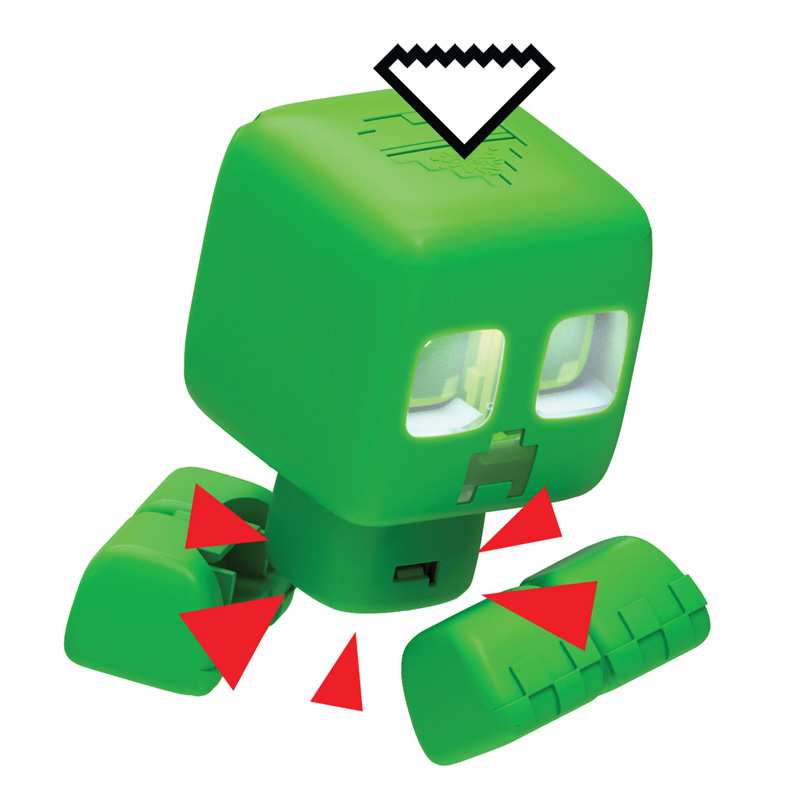Mattel Minecraft Jgx49 Mascota Creeper De Peluche