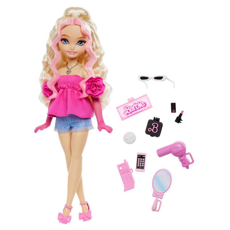 Mattel Polly Pocket Hyc21  Dream Besties Muneca Rubia De Playa