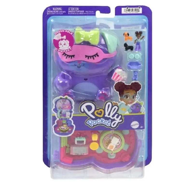 Mattel Imaginext Jgk23 Polly Pocket Estuche Compacto Mundo Animal