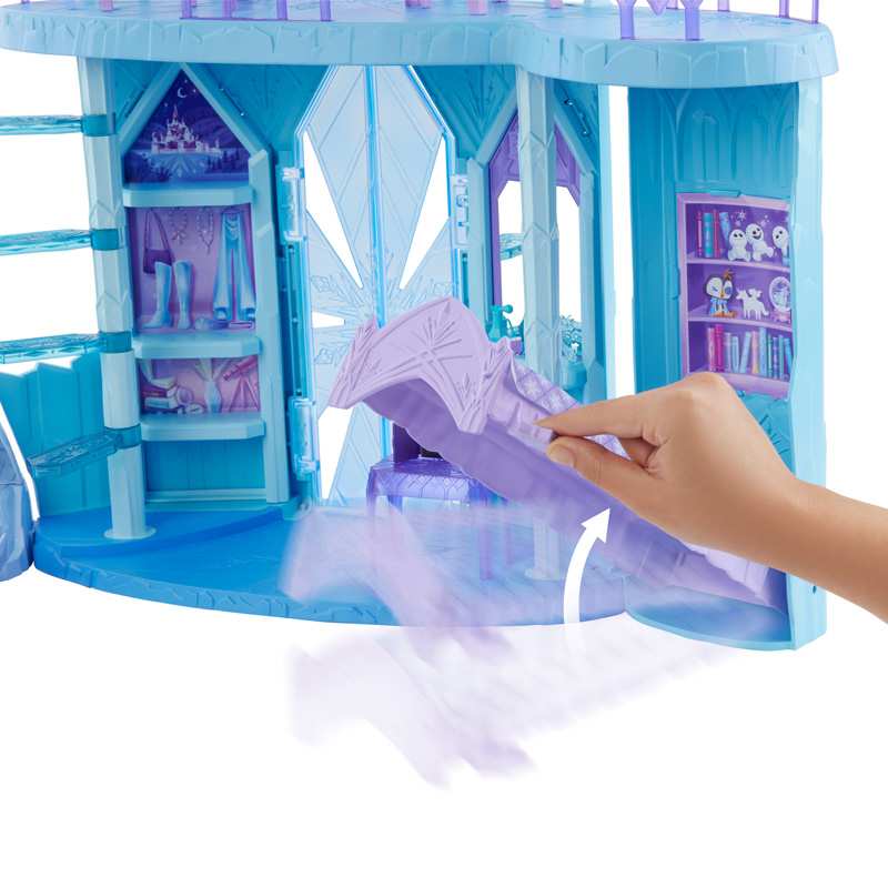 Mattel Disney Princesas Jgg41 Disney Frozen Castillo De Hielo Para Munecas