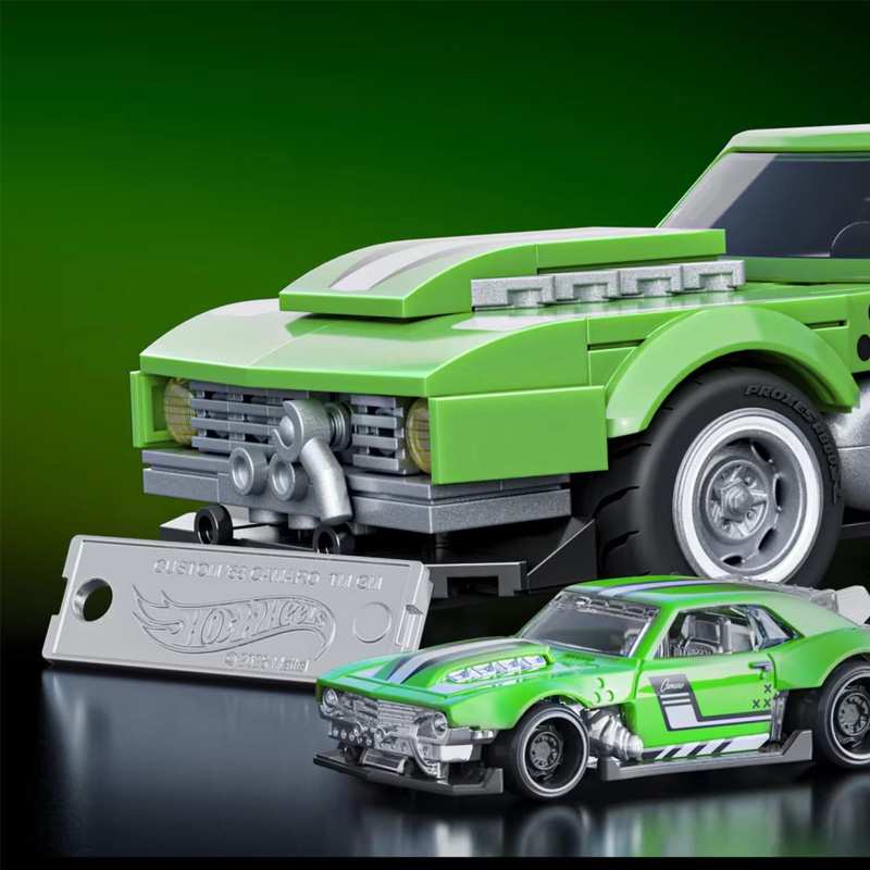 Mattel Hot Wheels Jft16  Brick Shop  Auto Deportivo Retro Personalizado Camaro