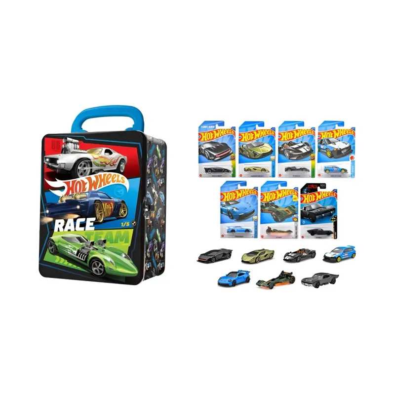 Mattel Hot Wheels Hwcc23 Estuche Metalico De Coleccion Para Autos A Escala