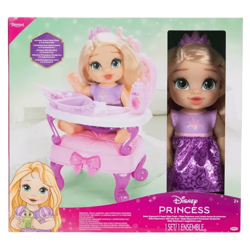 Jakks Pacific Disney Princesas 239974 Muneca Bebe Con Cuerpo Moldeado  S25