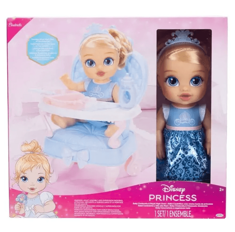 Jakks Pacific Disney Princesas 239974 Muneca Bebe Con Cuerpo Moldeado  S25