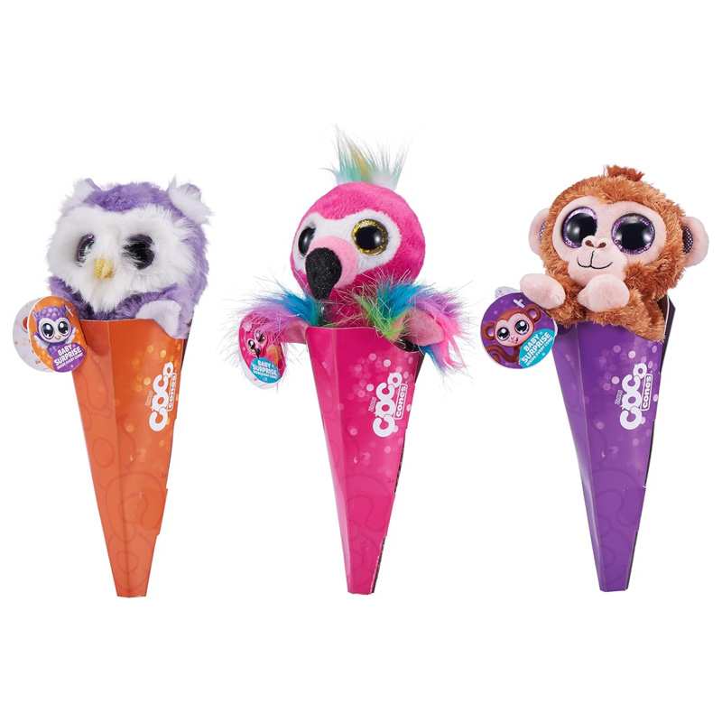 Zuru Coco Surprise 9638Sq1 Peluche En Forma De Cono Serie 1