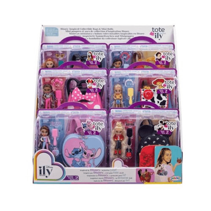Jakks Pacific Disney Princesas 253964-V3 Set De 2 Munecas Teen Wave 2 Con Bolsa