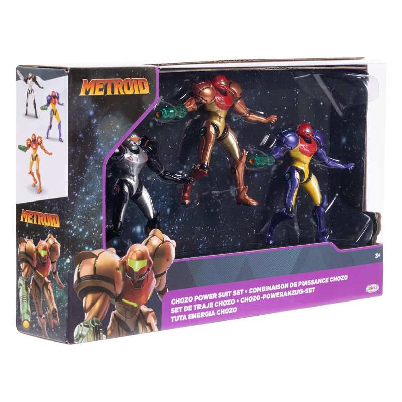 Jakks Pacific Nintendo 401424 Figura 5 Pulgadas Personaje Chozo Metroid