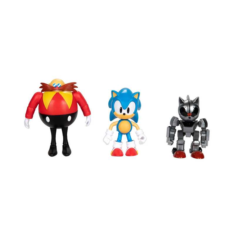 Jakks Pacific Sonic 428414 Set 4 Figuras Articuladas Con Accesorios W21