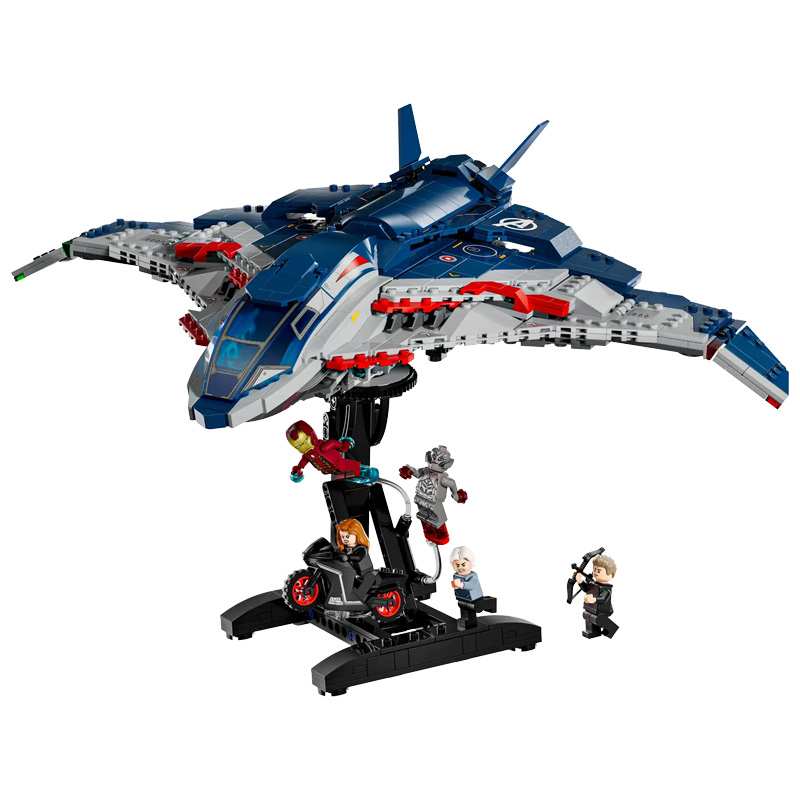 Lego Marvel 76325 Quinjet Vengadores Era De Ultron