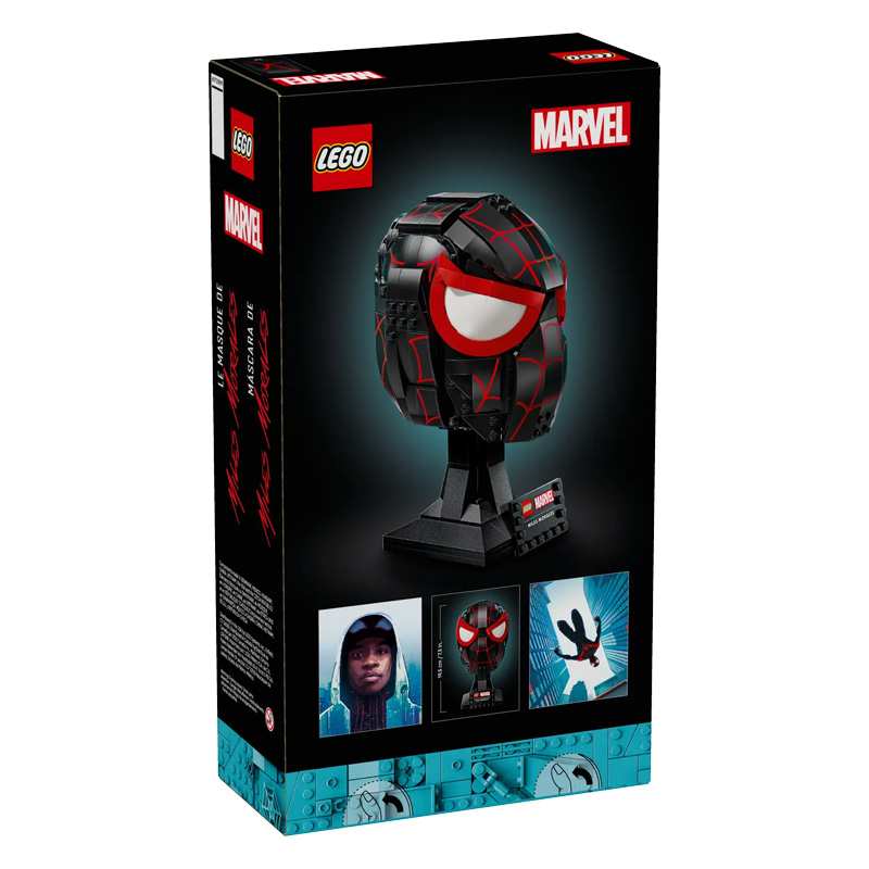 Lego Marvel 76329 Mascara Miles Morales Spiderman