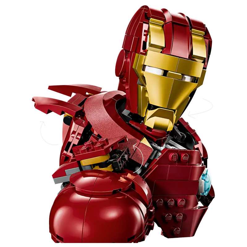 Lego Marvel 76327 Busto Iron Man Mk4