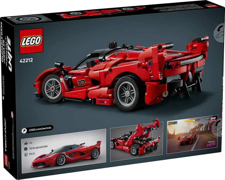 Lego Technic 42212 Ferrari Fxx K