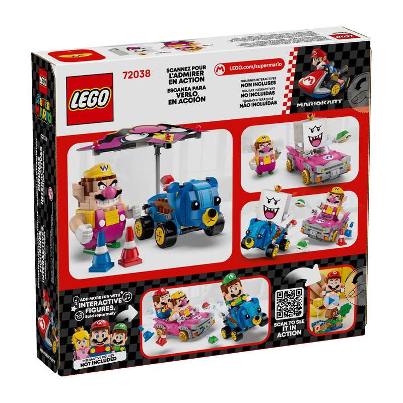 Lego Super Mario Bros 72038 Mario Kart Wario Y King Boo