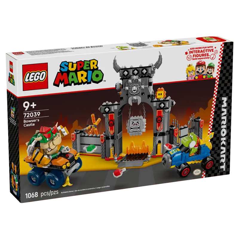 Lego Super Mario Bros 72039 Mario Kart Castillo De Bowser