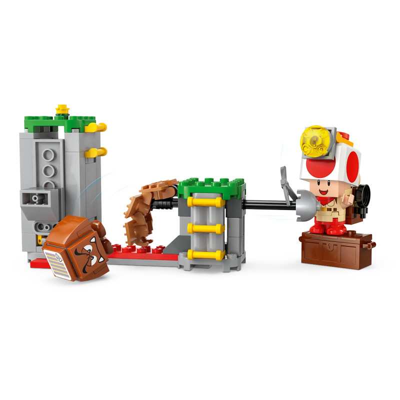 Lego Super Mario Bros 72040 Campamento Capitan Toad