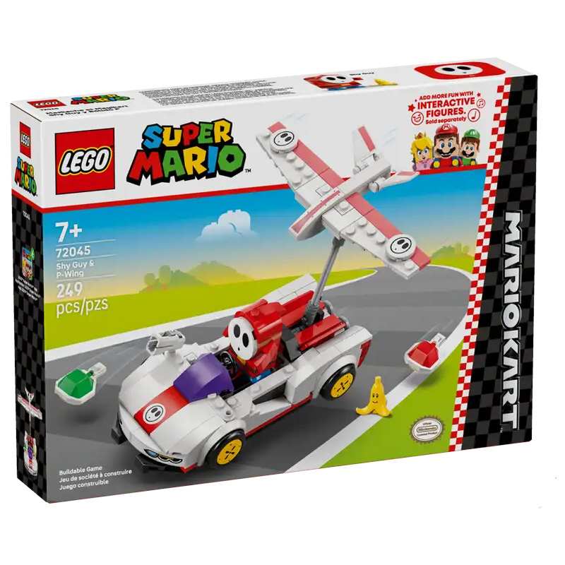 Lego Super Mario Bros 72045 Mario Kart Shy Guy Bolido
