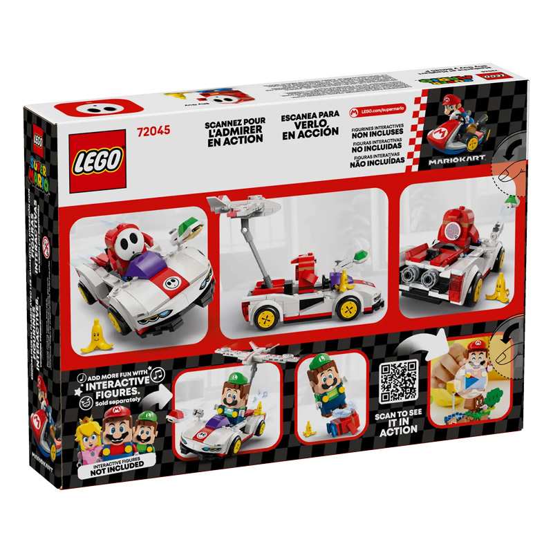 Lego Super Mario Bros 72045 Mario Kart Shy Guy Bolido