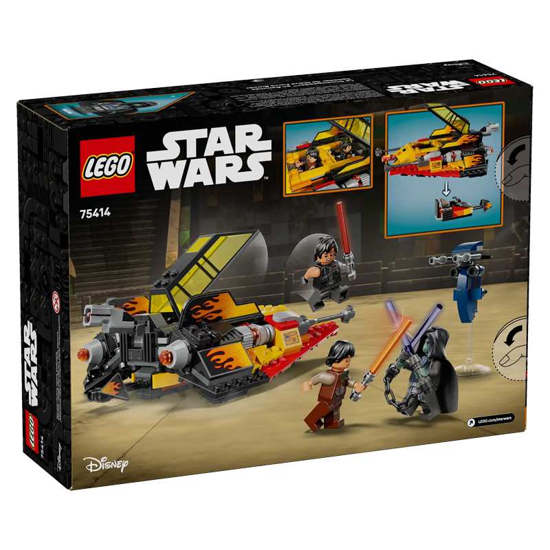 Lego Star Wars 75414 Nave Espacial Speeder De Nieve Force