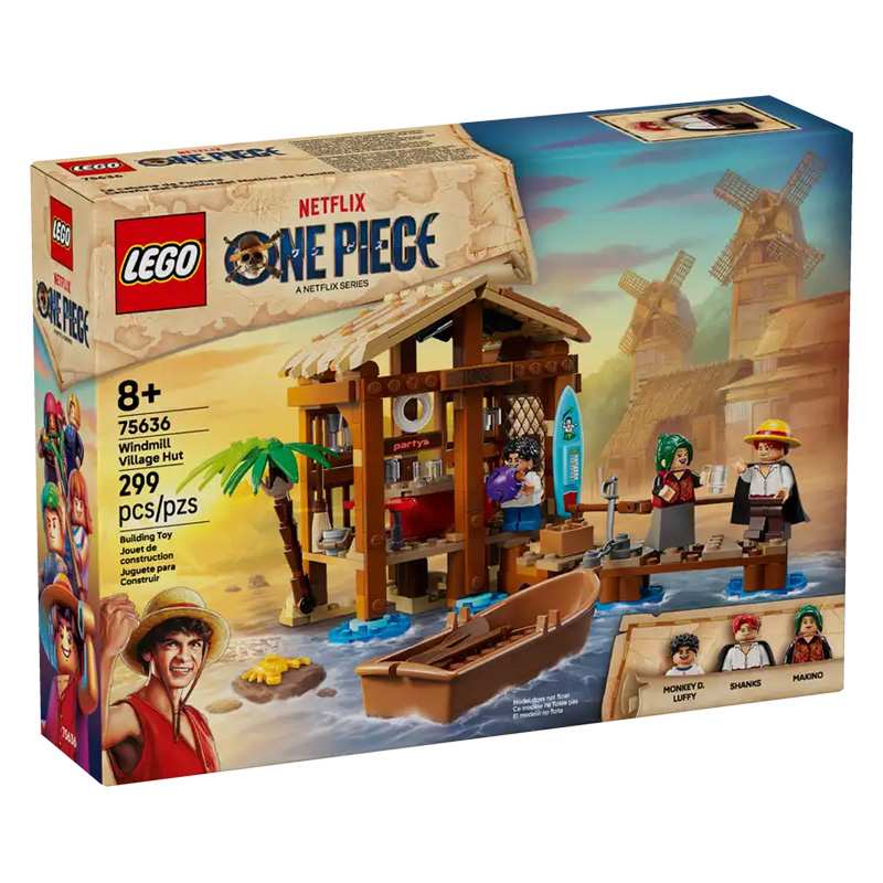 Lego One Piece 75636 Cabaña De La Aldea Molino De Viento