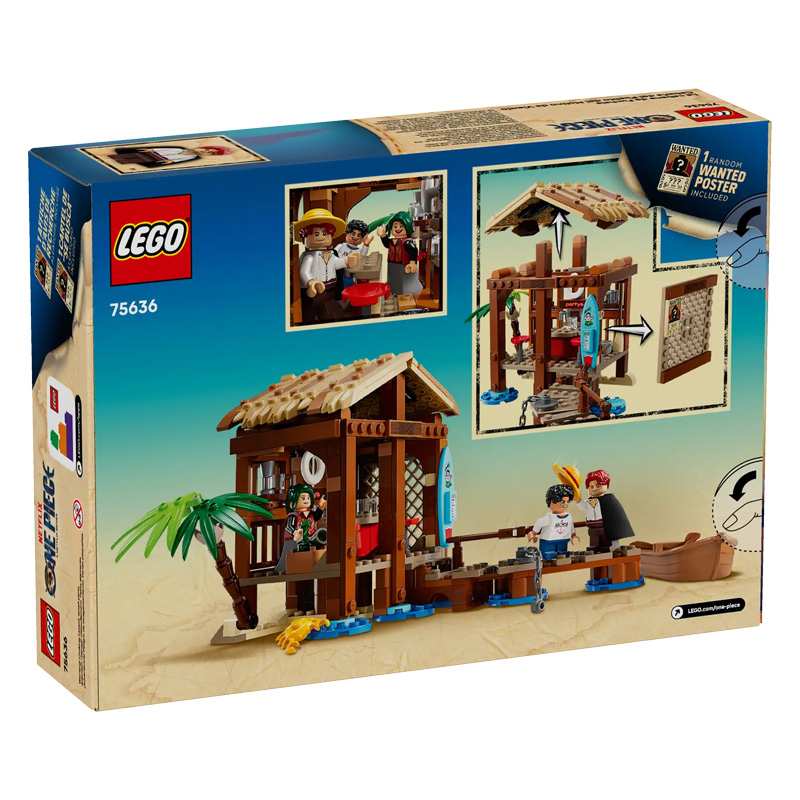 Lego One Piece 75636 Cabaña De La Aldea Molino De Viento