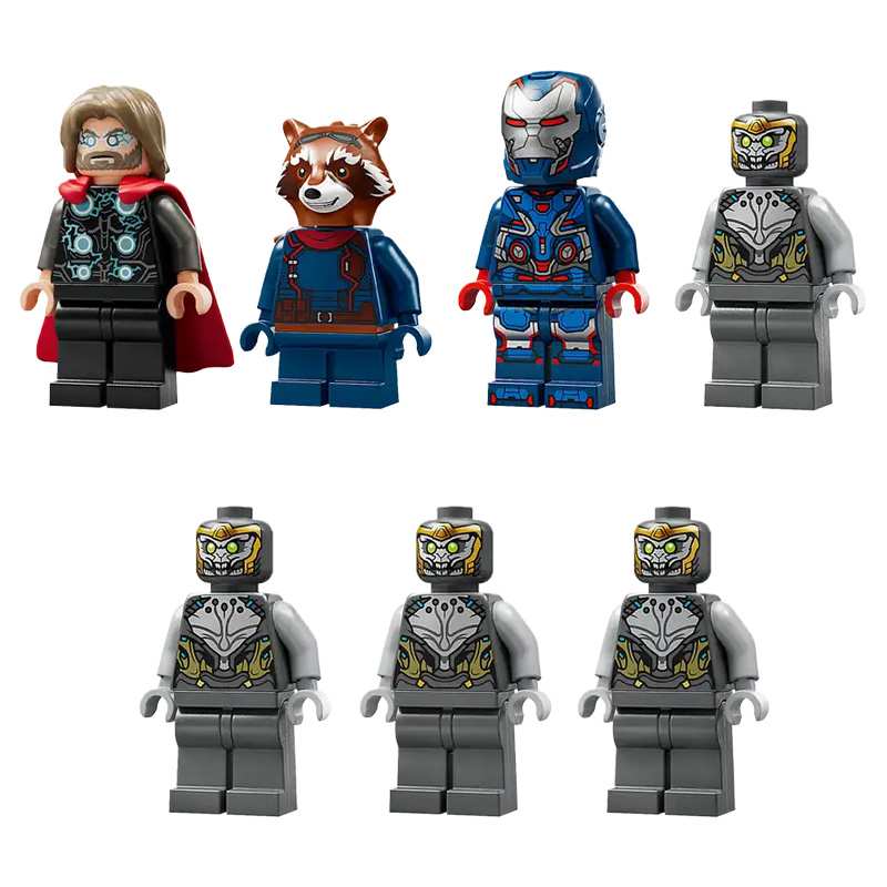 Lego Marvel 76322 Vengadores Endgame Thor Vs Chitauri