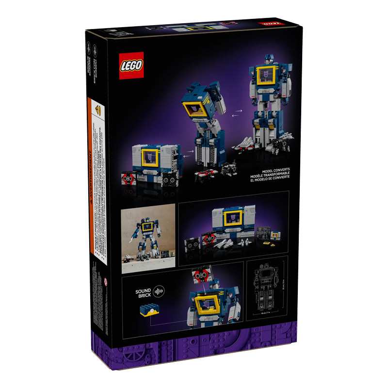 Lego Transformers 10358 Robot Transformable