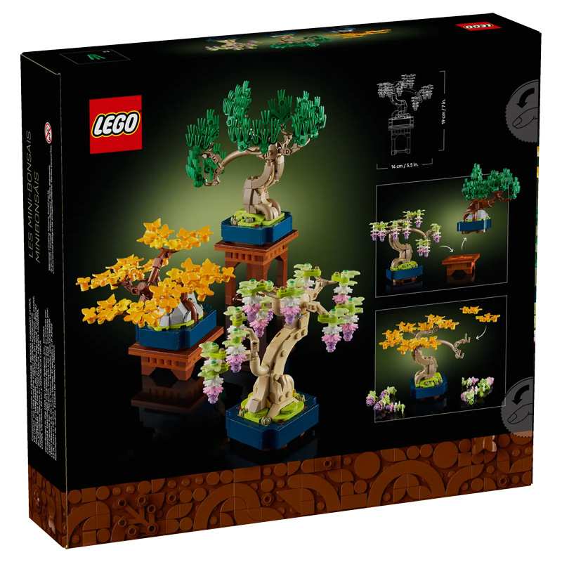 Lego Botanicals 10373 Mini Arboles Bonsai