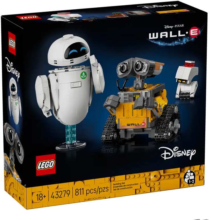 Lego Disney 43279 Wall E Y Eve
