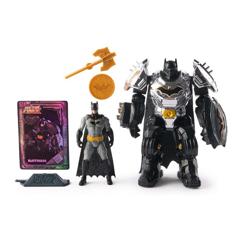 "Mcfarlane Toys Dc Comics 6070887 Dc Metal Force Armor Attack Figura 6"""