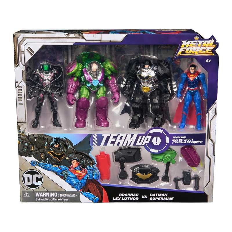 "Mcfarlane Toys Dc Comics 6070907 Dc Metal Force Figura Accion 4,3"" Surtido"
