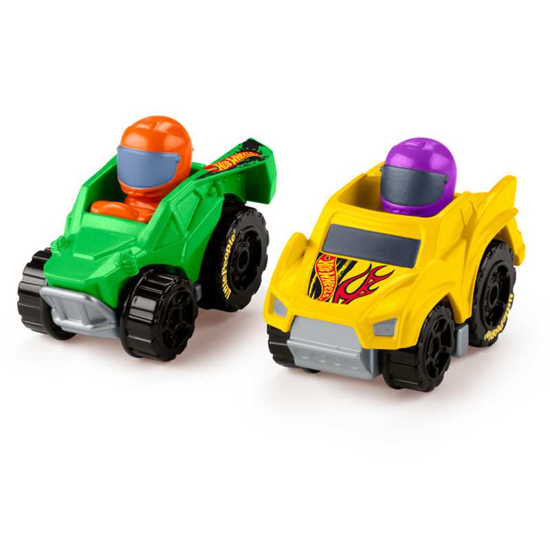 Mattel Fisher Price Hwb37 Pista De Carreras Y Choques Wheelies
